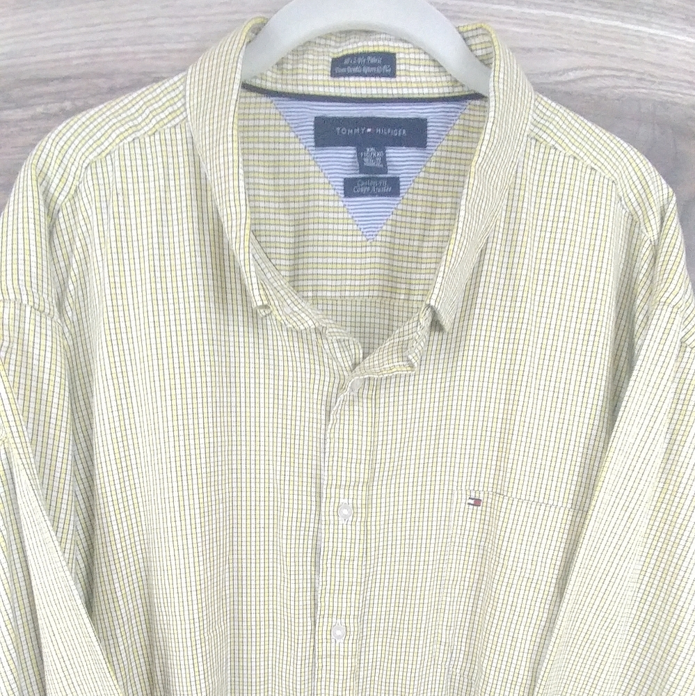 Tommy Hilfiger Men's XXL LS Casual Shirt
